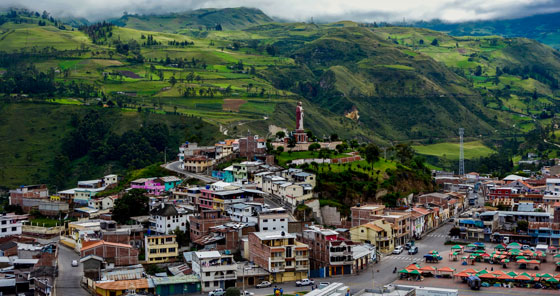 Mirador en Alaudí Ecuador