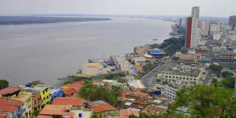 vista panoramica de la costa de guayaquil - lugares turisticos de guayaquil