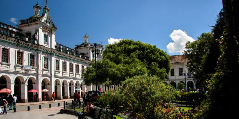Plaza Civica en Cuenca Equador Pontos de Interesse